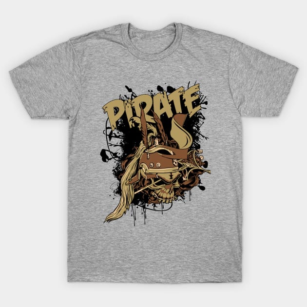 PIRATE KING V T-Shirt by khairulsyafiq